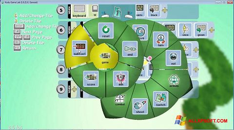 צילום מסך Kodu Game Lab Windows XP