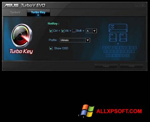 צילום מסך TurboV EVO Windows XP