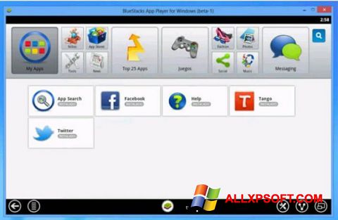 צילום מסך Tango Windows XP
