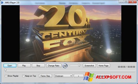 צילום מסך MKV Player Windows XP