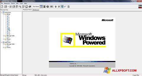 צילום מסך Restorator Windows XP