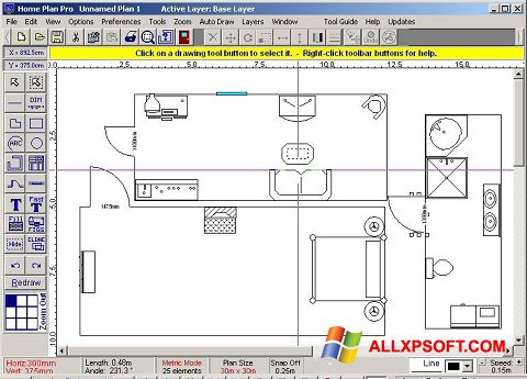 צילום מסך Home Plan Pro Windows XP