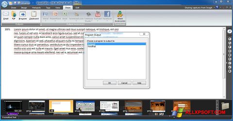 צילום מסך Snagit Windows XP