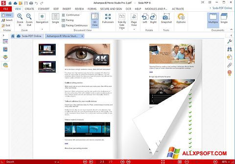 צילום מסך Soda PDF Windows XP
