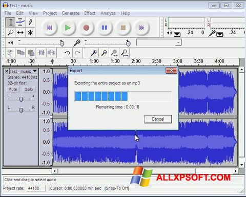 צילום מסך Lame MP3 Encoder Windows XP